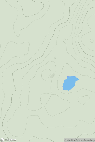 Thumbnail image for Craig Hill [Carrick and Galloway] showing contour plot for surrounding peak